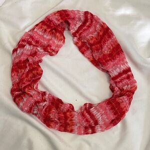 Red and Pink Women's Scarf